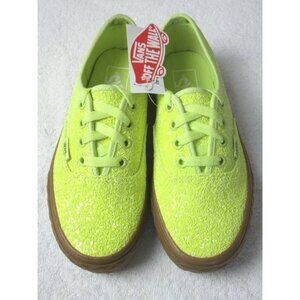 COPY - Vans Women's Authentic Ice Cream Cone Glitter Yellow Gum Shoes Size 6 NI…